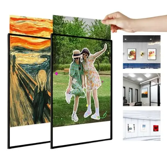 PowerMaster PM-21756 Ledli A2 Değiştirilebilir Reklam Poster Çerçevesi (Tabela) resmi