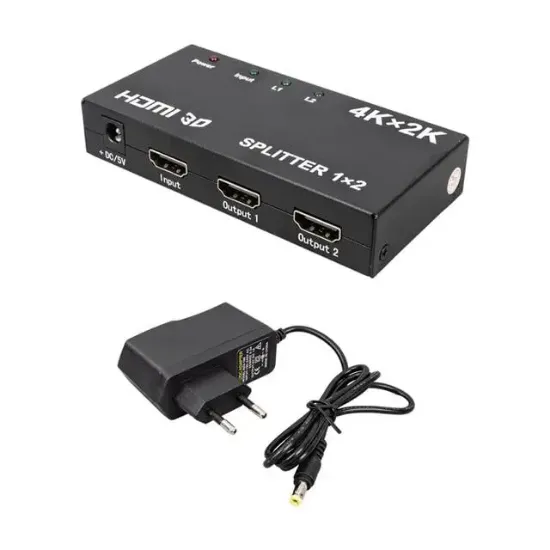 Fully G-538F 2 Port HDMI Splitter Dağıtıcı resmi
