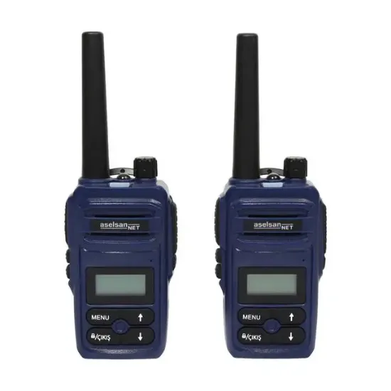 Aselsan 12 Km Pil Ve Şarj Dahil İkili El Telsizi PM-985 PMR resmi