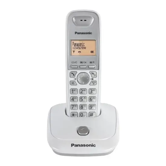 Panasonic KX-TG2511 Beyaz Dect Telsiz Telefon resmi