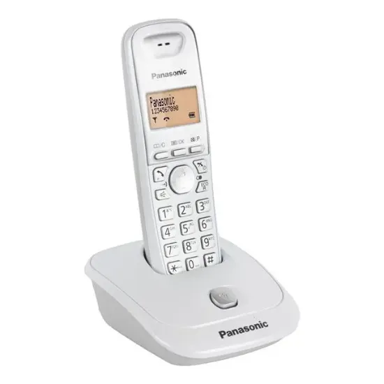 Panasonic KX-TG2511 Beyaz Dect Telsiz Telefon resmi