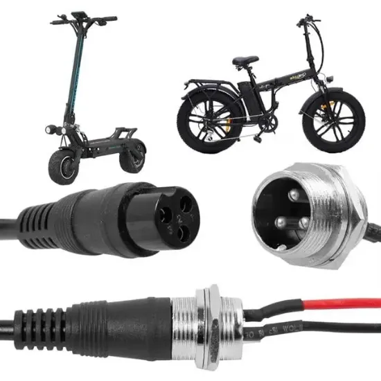 PowerMaster 3 Pinli Ginger Elektrikli Bisiklet - Motosiklet - Araç Akü Şarj Konnektörü resmi