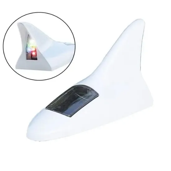 Sunup Solar Led Işıklı Shark Oto Anten Lambası resmi
