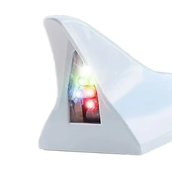 Sunup Solar Led Işıklı Shark Oto Anten Lambası resmi