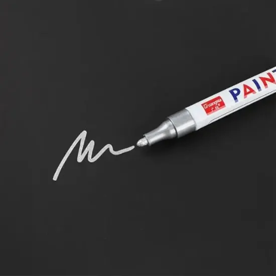 Sunup M101 Kırmızı Araç Motosiklet Lastik Boya Kalemi resmi