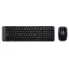 Logitech MK220 Q Tr Siyah Kablosuz Klavye Mouse Set resmi