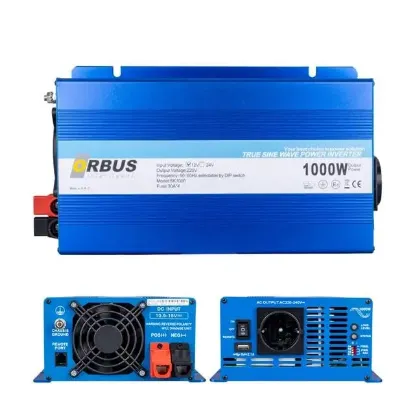 Orbus OTS1000W 12 Volt 1000 Watt Tam Sinüs İnvertör resmi