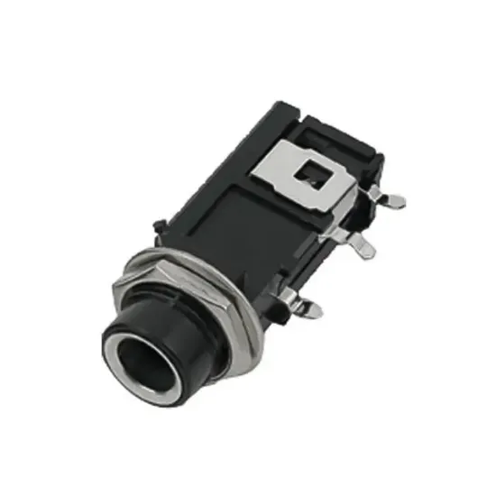 6.3 Mm Gitar Jack Stereo Yatay Şase ZE-1061 resmi