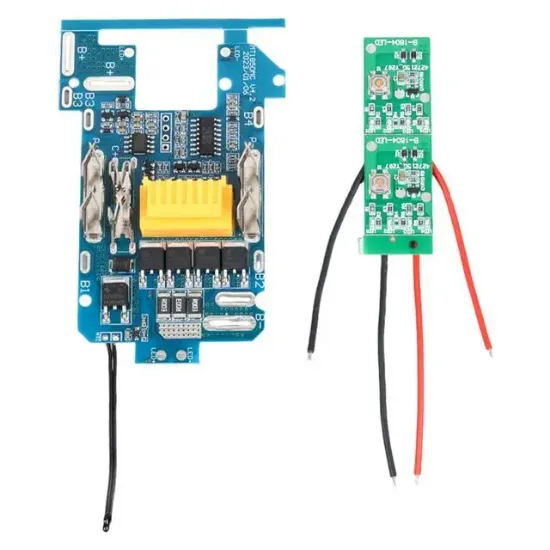 PowerMaster PM-22491 Makita Matkap Bataryası İçin 18V Işık Göstergeli Bms Şarj Deşarj Koruma Devresi resmi