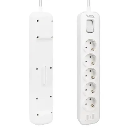 Vea VE-NOVA105 A Class 5'li Anahtarlı 1.5 Metre Akım Korumalı Priz resmi