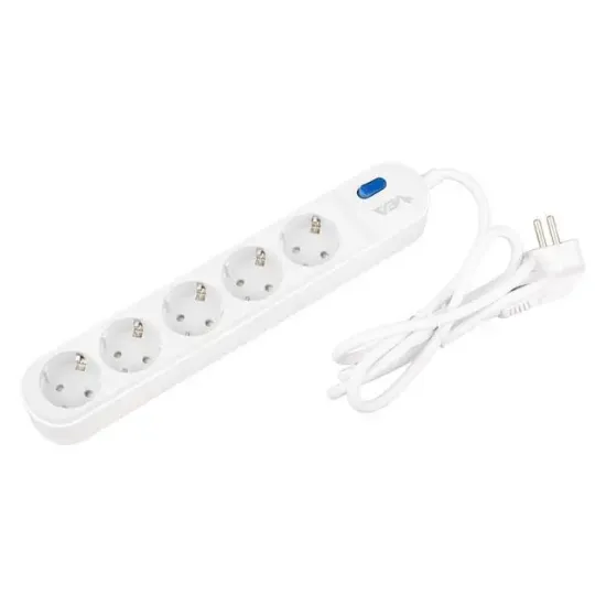 Vea VE-VEGA105 A Class 5'li Anahtarlı 1.5 Metre Akım Korumalı Priz resmi