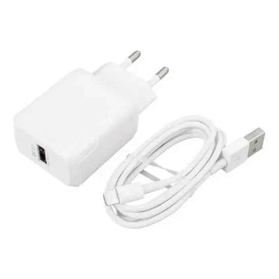 Powerway QCL30 Hızlı 3000 Ma 18 Watt Lightning Şarj Kafa Başlık Adaptörü resmi