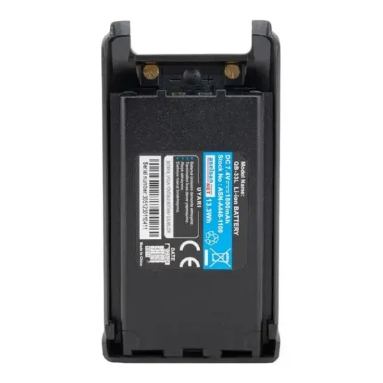 Aselsan ASN446-1100 QB-33L DC 7.4V 1800mah Li-ion Batarya resmi