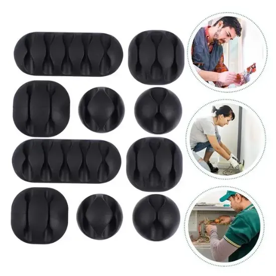 PowerMaster PM-22778 10'lu Kablo Düzenleyici Klips resmi