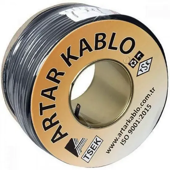 Artar 2x025Mm Stereo Mikrofon Kablosu 100 Metre resmi