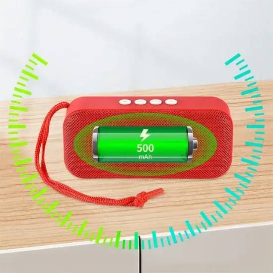 T&G TG516 AUX/USB/SD/FM/Bluetooth Destekli Taşınabilir Wireless Hoparlör - Speaker resmi