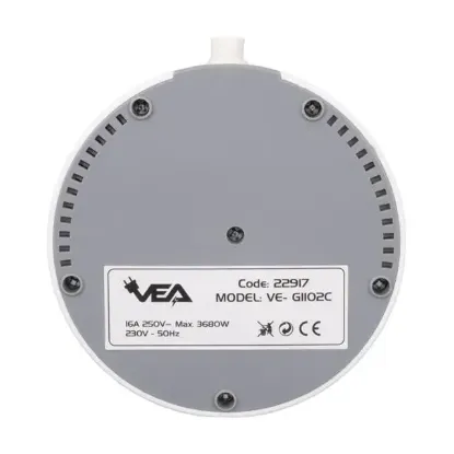 VE- G1102C 2'li USB+ Type-C Girişli Anahtarlı 1.5 Metre Grup Priz resmi