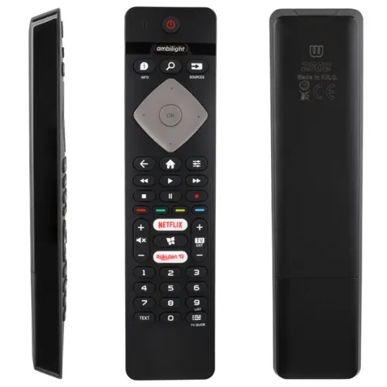 Philips 43PUS6504/62 Ambilight Netflix-Rakuten Tv Tuşlu Led Tv Kumandası resmi