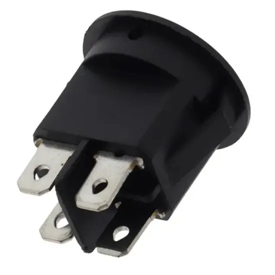 IC-131-4 Yuvarlak Işıklı On-Off Anahtar 4P resmi