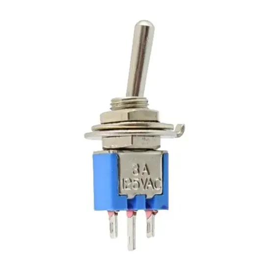 IC-137 On-Off  Ø5mm SMTS-102 3P Toggle Switch resmi