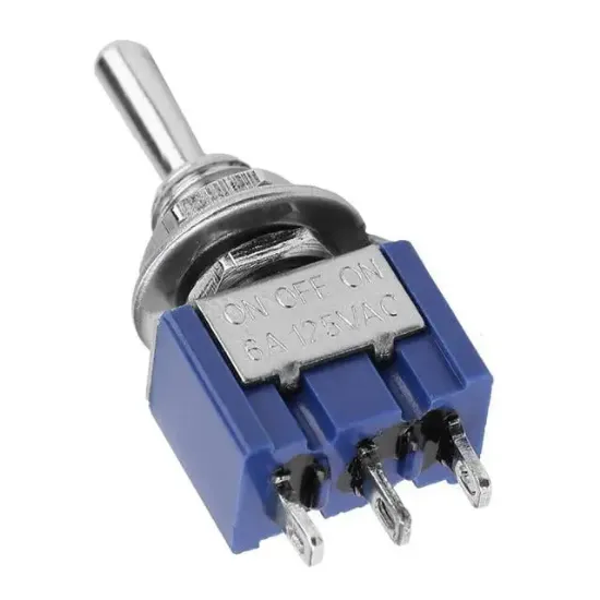 IC-140 On-Off-OnØ6mm MTS-103 3P Toggle Switch resmi