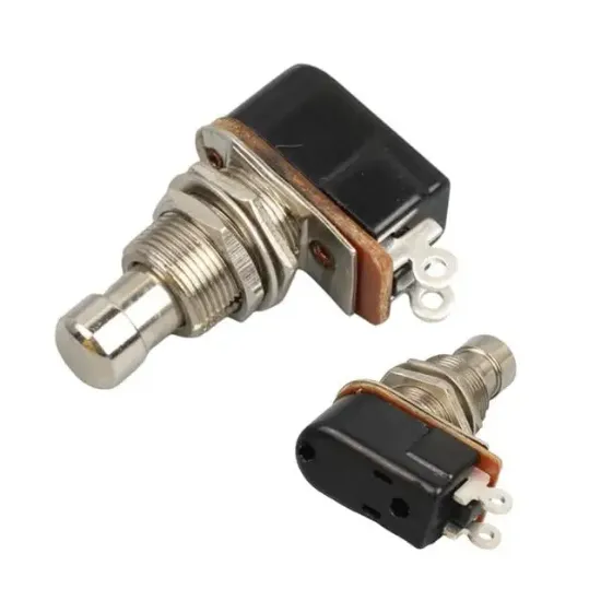 IC-148J Pbs-24B-4Sw Pedal Switch Yaylı Ø12Mm resmi