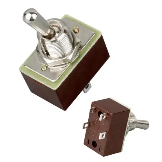 IC-151C On-Off Ø12 Mm 4P Toggle Switch resmi