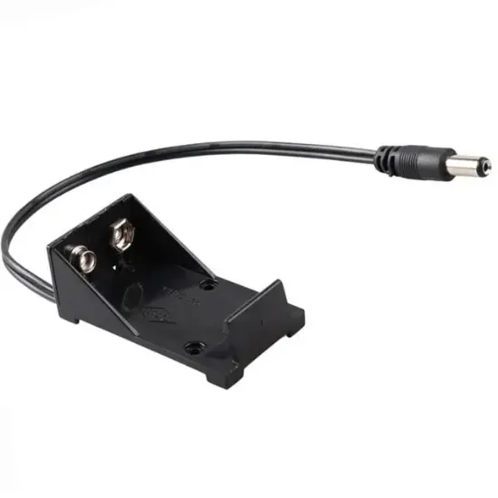 Powermaster Jack’lı 9 Volt İçin 2.1 Mm Pil Yuvası (IC-232B) resmi