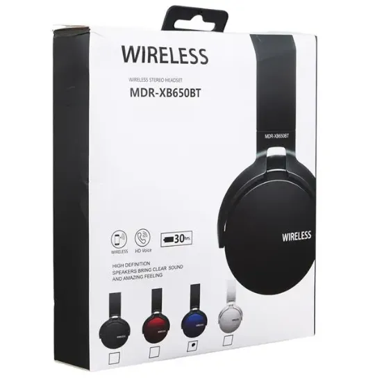 Magicvoice XB650BT Kablosuz Bluetooth Kulaküstü Kulaklık resmi