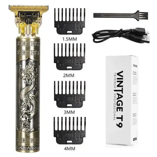 Vintage T9 Şarjlı Saç Sakal Kesme Makinesi resmi