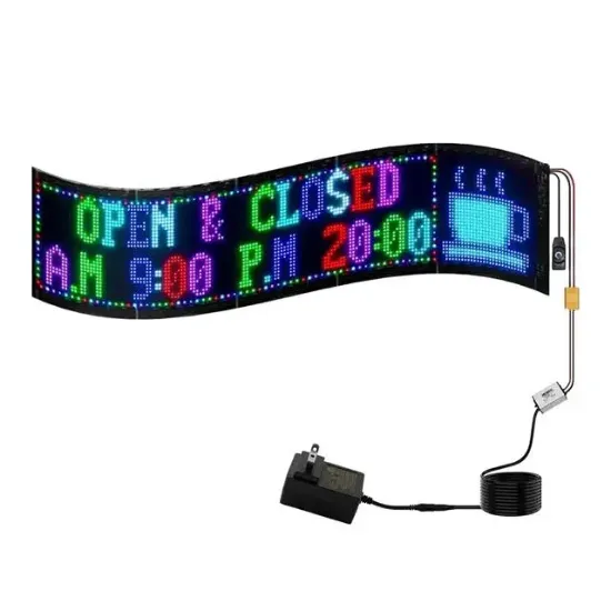 Powermaster PM-23827 20x82cm Kayan Yazı Led Tabela resmi