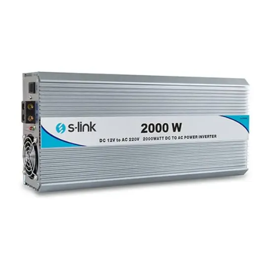 S-Link SL-2000w Dc12v-Ac230v 2000w İnverter resmi