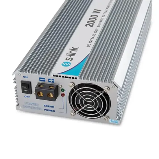 S-Link SL-2000w Dc12v-Ac230v 2000w İnverter resmi