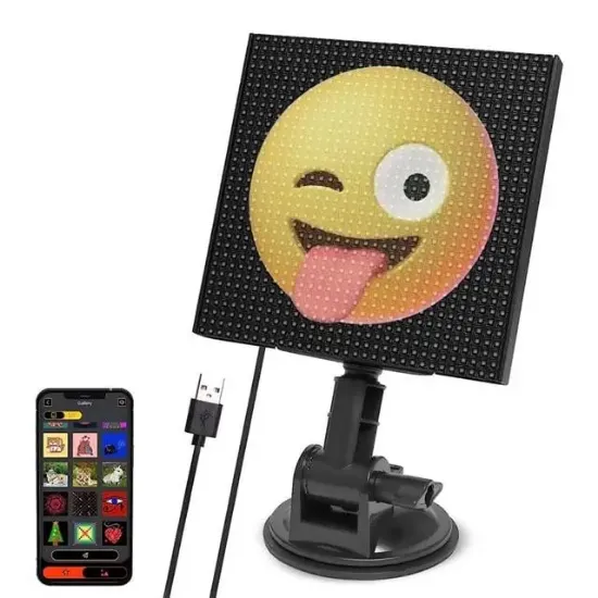 Powermaster PM-24068 Ledli Araç Arka Cam İfade Ekran Paneli resmi