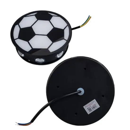 PowerMaster PM-24457 Gün Işığı - Mavi Futbol Topu Dekoratif LED Duvar Aplik resmi