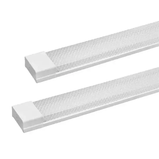 Zmr 80w 120 Cm Kristal Beyaz Led Bant Armatür 6500k 2'li Paket resmi