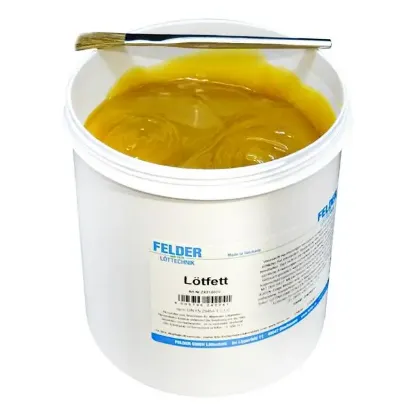 Lötfett Felder EL 42/58 SMD Soft Solder Pasta Hassas ve Yüksek Performanslı (1 KG) resmi