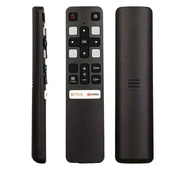 Tcl RC 802V - FNR1 - HTC120 - RC25324 Netflix - Youtube Tuşlu Ses Komutsuz Lcd Led Tv Kumanda resmi