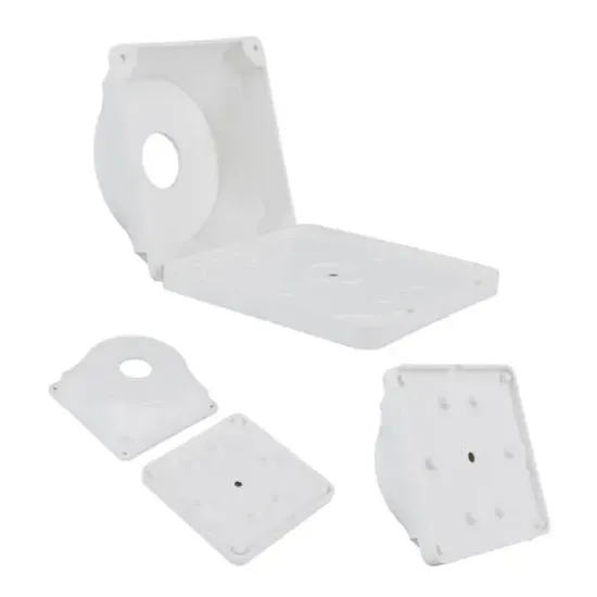 HBF J5000 Dış Mekan Kamera Montaj Kutusu Kare Buat ve Taban resmi