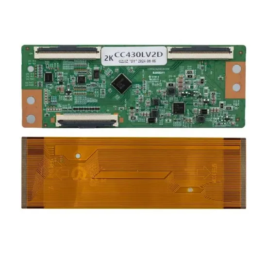 Weko CC430L V2D02/03/04 CC430LVID Sol Taraf FFC+TCON resmi