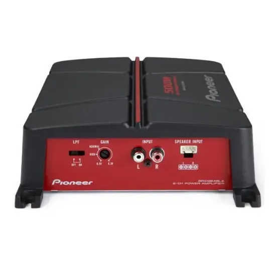 Pioneer GM-A3702 500 Watt Köprülü 2 Kanallı Amfi resmi