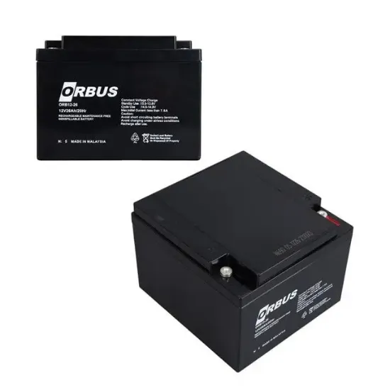 Orbus ORB12-26 12V 26A Kuru Akü (176 X 166 X 125Mm) (8Kg) resmi