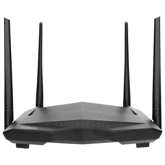 Everest SG-V1200 AC1200 Dualband Wi-Fi Gigabit VDSL2/ADSL2 4*5dbi Antenli Kablosuz Modem Router resmi