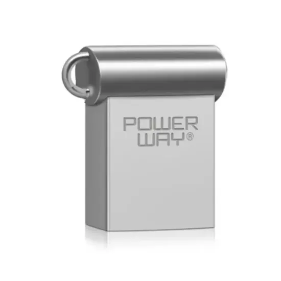Powerway 16GB USB 3.0 Metal Mini Flash Bellek resmi