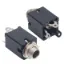 6.3MM Gitar Jack Şase Stereo Dik resmi