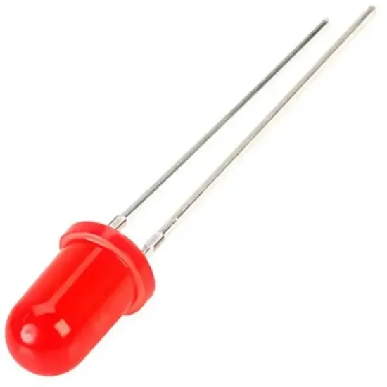 Led Kırmızı 5 Mm Mercekli resmi