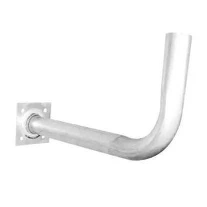 80 Cm Çanak İçin L Ayak 90 Derece (Kıvrık Boru 40-22) resmi