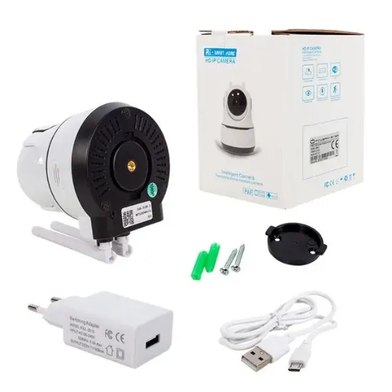 Powermaster Bebek WiFi 2MP İki Yönlü Ses IP Kamera TF/P2P resmi