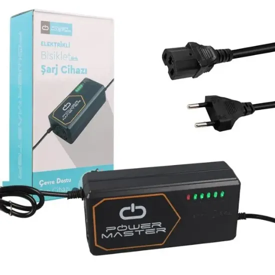 Powermaster PM-31125 72 Volt - 20 Amper C16 Uçlu Elektrikli Bisiklet Şarj Cihazı resmi