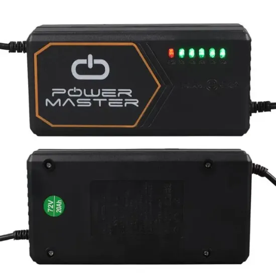 Powermaster PM-31125 72 Volt - 20 Amper C16 Uçlu Elektrikli Bisiklet Şarj Cihazı resmi